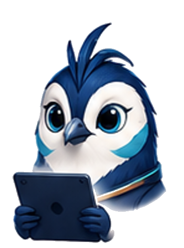 Riv working through the review queue on a tablet